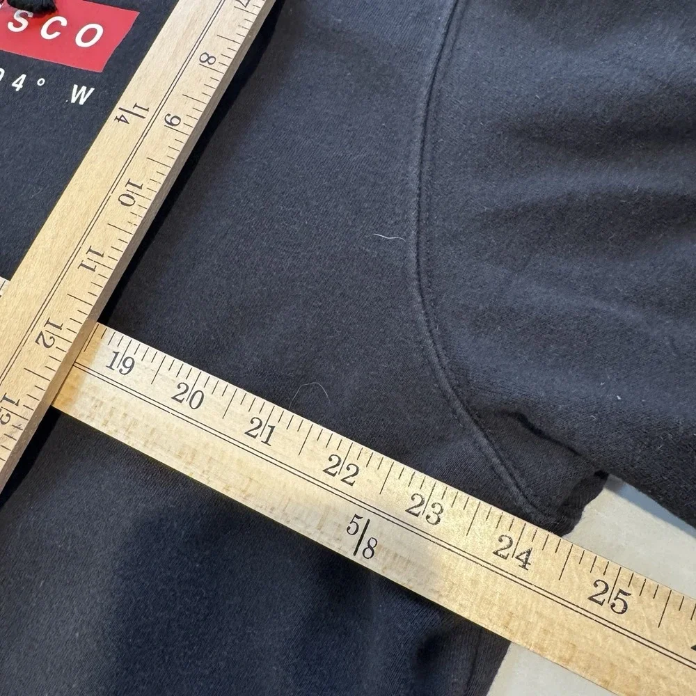 The North Face San Francisco XL Black Coordinates Hoodie Pullover‎ Men's
